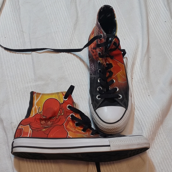 Converse Other - CONVERSE ALL-STAR SHOES MENS 8 DC COMICS REBIRTH THE FLASH VOL.1 WOMENS 9.5